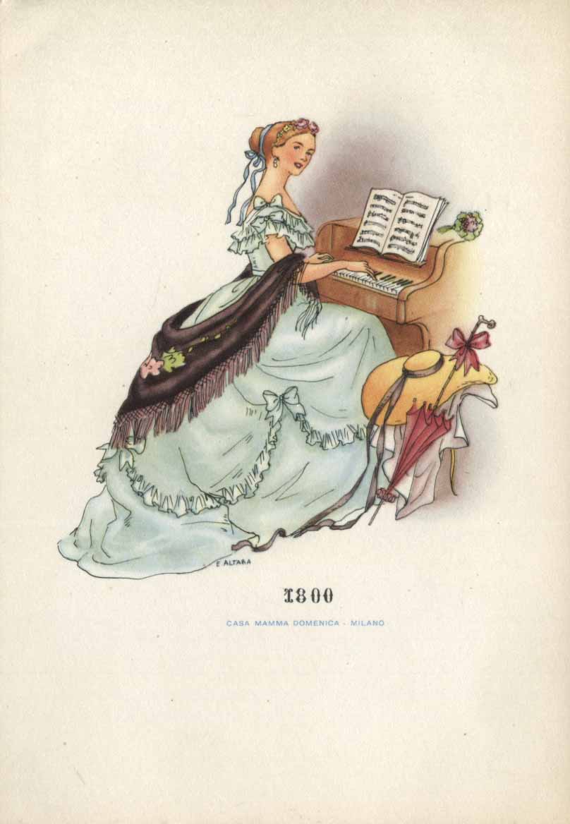 1800. Casa Mamma Domenica, Milano